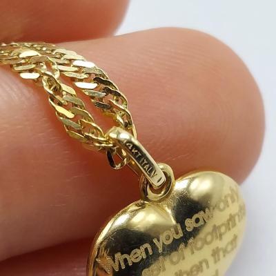 The Bradford Exchange Footprints Jewelry & More with 14K & 925 (B5-BBL)