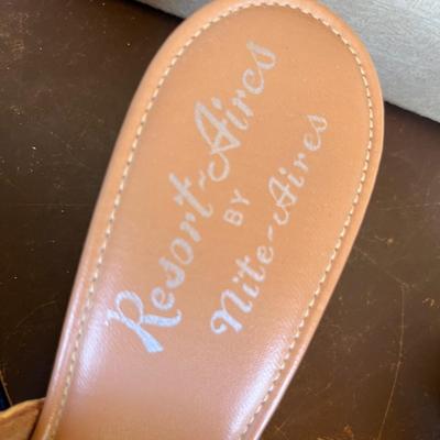 Italian leather heels & Resort Aires