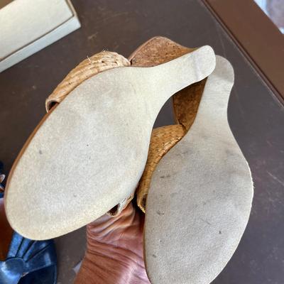 Italian leather heels & Resort Aires