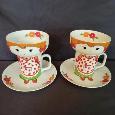 Adorable Vintage Children's Plate Set (SR-DW)