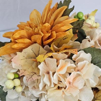 Urn Vase Sunflower Flower Arrangement
