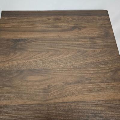 Modern Living Room End Table-Dark Walnut