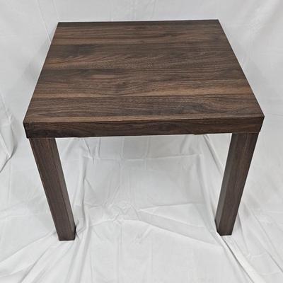 Modern Living Room End Table-Dark Walnut