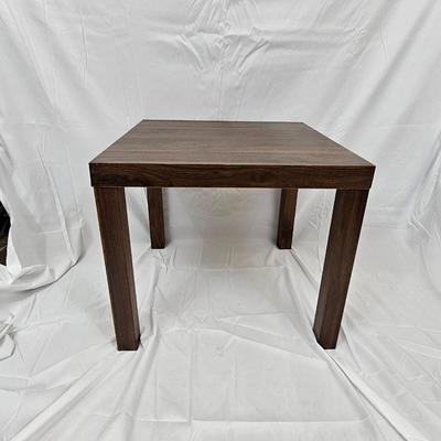 Modern Living Room End Table-Dark Walnut