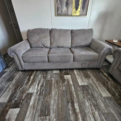 Signature Design by AshleyÂ® Agleno Pad-Arm Sofa