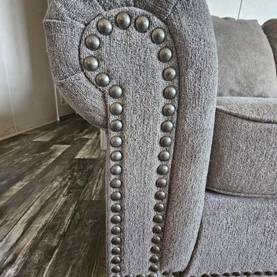 Signature Design by AshleyÂ® Agleno Pad-Arm Sofa