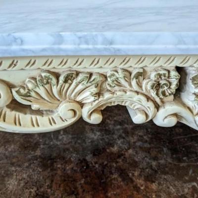 Victoria Marble Top Coffee Table