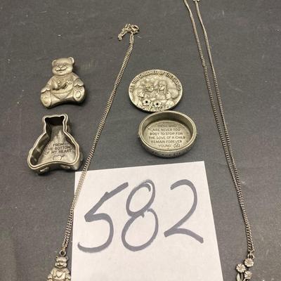 Pewter Necklaces