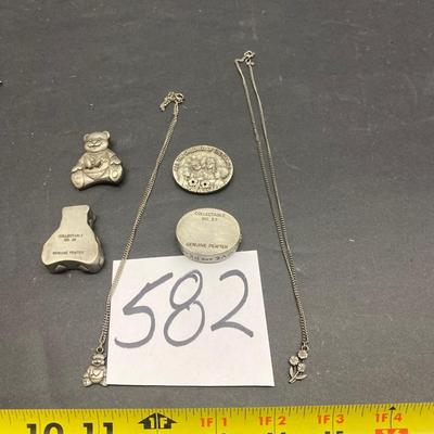 Pewter Necklaces