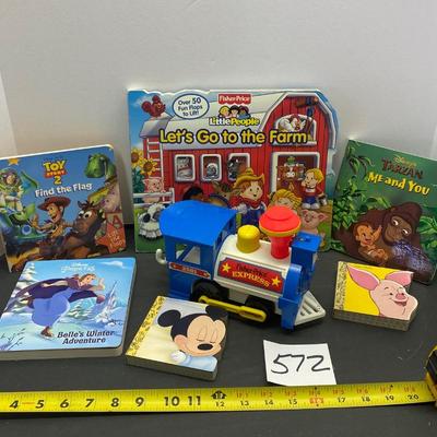 Kids Books and Engine