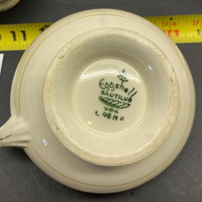 Homer Laughlin Eggshell Nautilus Dishes