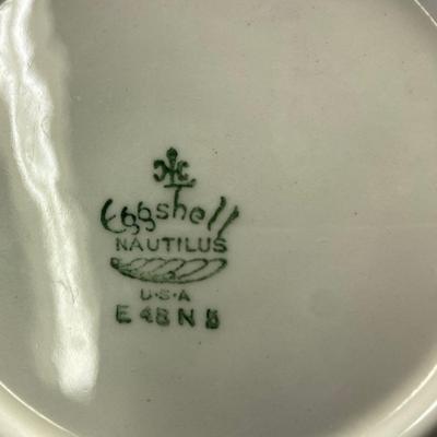 Homer Laughlin Eggshell Nautilus Dishes
