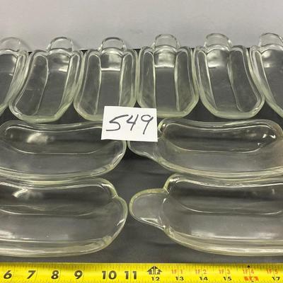 Vintage Anchor Hocking Banana Split Dishes