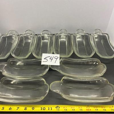 Vintage Anchor Hocking Banana Split Dishes