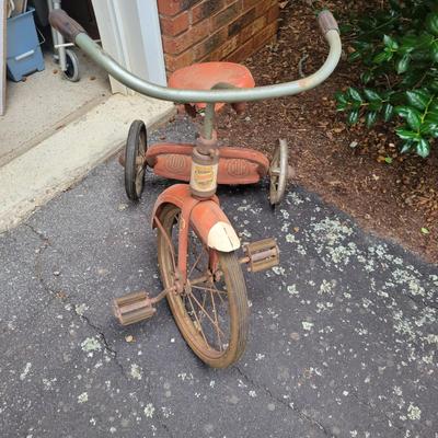 Vintage Tricycle, Jaymar Piano and Children's Chair (G-DW)