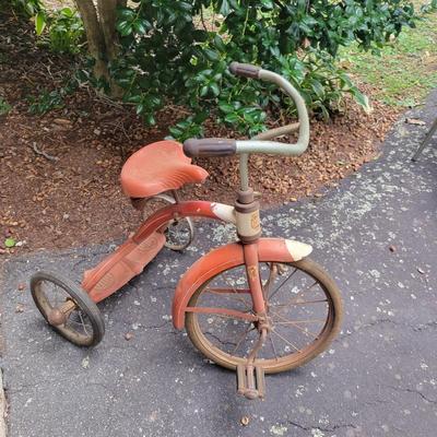 Vintage Tricycle, Jaymar Piano and Children's Chair (G-DW)