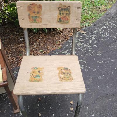 Vintage Tricycle, Jaymar Piano and Children's Chair (G-DW)