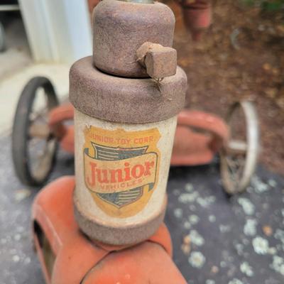 Vintage Tricycle, Jaymar Piano and Children's Chair (G-DW)