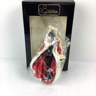 190 Christopher Radko "Cruella De Vil" Walt Disney Gallery Ornament NEW
