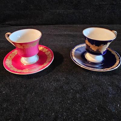 Kaiser W. Germany Demi-Tasse Cups & Saucers (DR-JS)