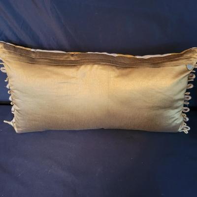 Crewel Work Embroidery Accent Pillows & a Small Footstool (SR-DW)