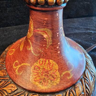 Tabletop Decor: Floral Lamp, Glazed Vase, & More (DR-JS)