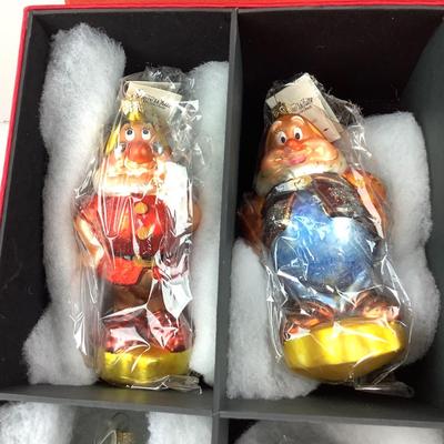 194 Christopher Radko "Snow White & Seven Dwarfs" Box Set RARE RETIRED