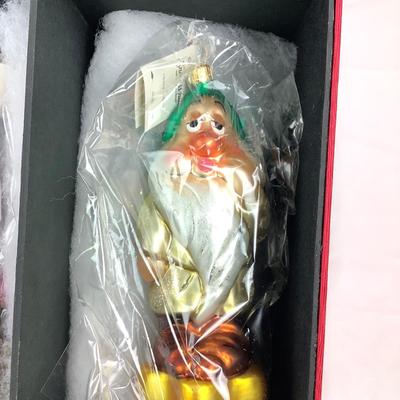 194 Christopher Radko "Snow White & Seven Dwarfs" Box Set RARE RETIRED