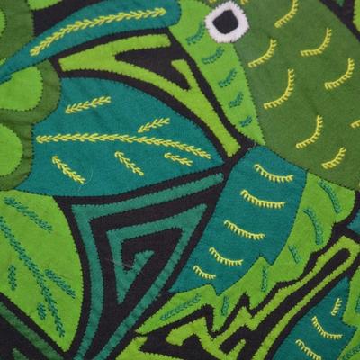 Stunning Framed & Matted Hand Crafted Vibrant Mola Applique