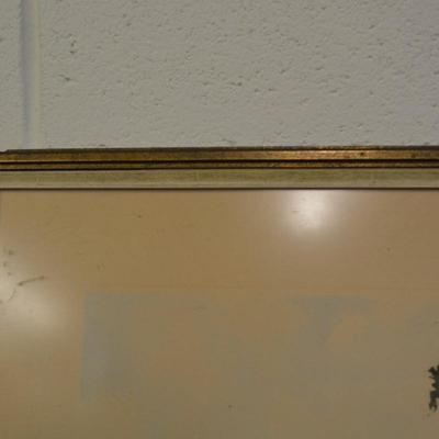 Roger Hebbelinck (1912-1987) Vintage Framed Artwork 346/350