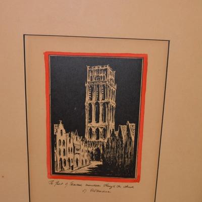 Framed & Matted "The Praise of Folly" by Henrick Willem Van Loon (1882-1944)