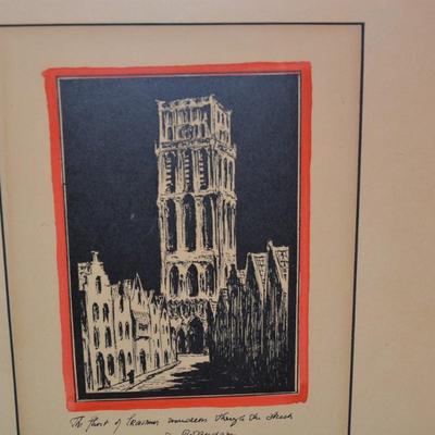 Framed & Matted "The Praise of Folly" by Henrick Willem Van Loon (1882-1944)