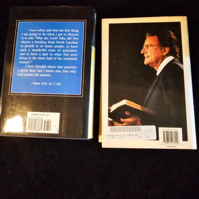 Autographed Books by Billy & Ruth Graham, Bob Terrell + Willow Tree Figurines (LR-JS)