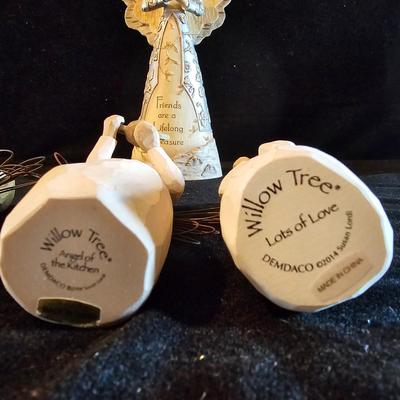 Autographed Books by Billy & Ruth Graham, Bob Terrell + Willow Tree Figurines (LR-JS)