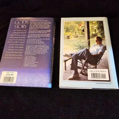 Autographed Books by Billy & Ruth Graham, Bob Terrell + Willow Tree Figurines (LR-JS)