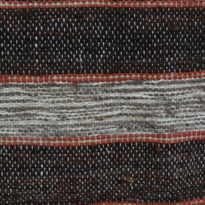 Thick Hand Woven Wool Blanket 1982 Measures 80"x94"