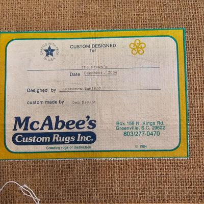 McAbee's Custom Made Rug (DR-JS)