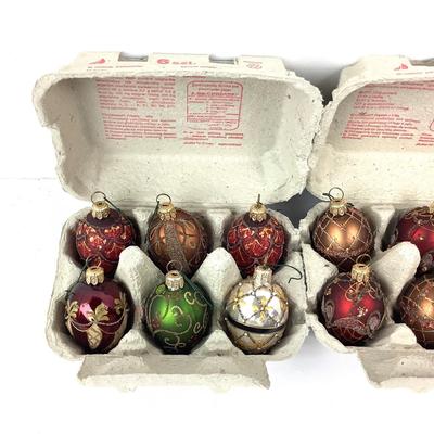 202 Vintage Swieze Jaja Dozen Egg Ornaments