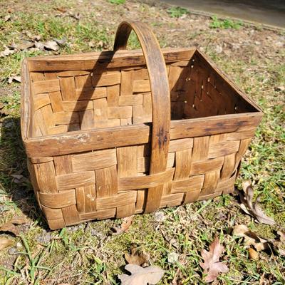 Antique Tools, Baskets and a Children's Chair (BG-DW)