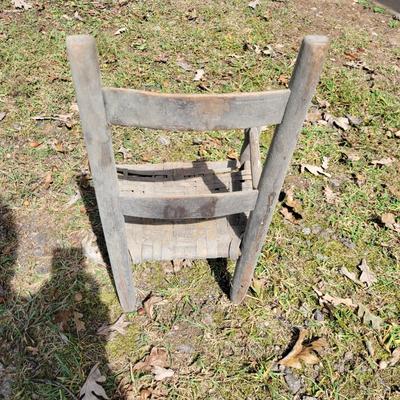 Antique Tools, Baskets and a Children's Chair (BG-DW)