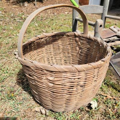 Antique Tools, Baskets and a Children's Chair (BG-DW)
