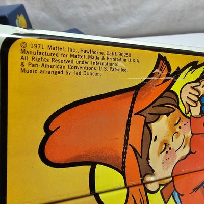 Vintage Children's Blocks & Mother Goose Jack-in-the-Box (BO-JS)