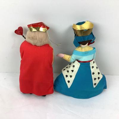 211 Vintage King & Queen Ornaments Gladys Boalt 1980's