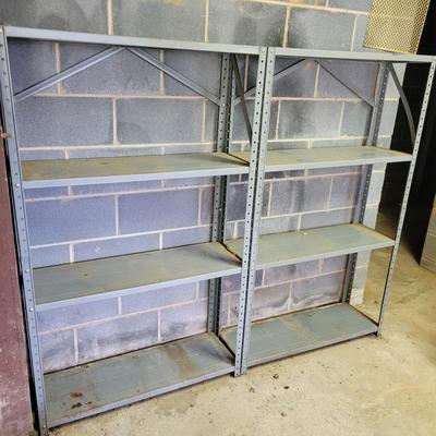 Pair of Metal Shelves (BG-DW)