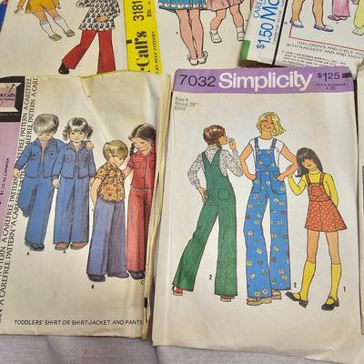 Vintage Children's Sewing Patterns (BO-JS)
