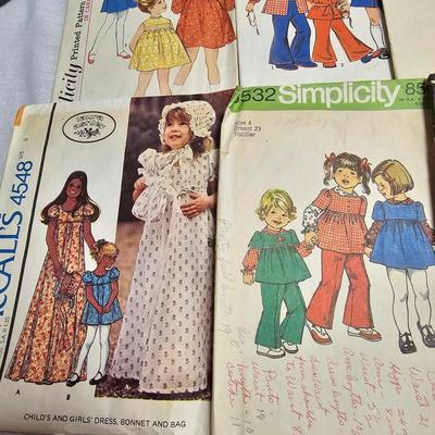 Vintage Children's Sewing Patterns (BO-JS)