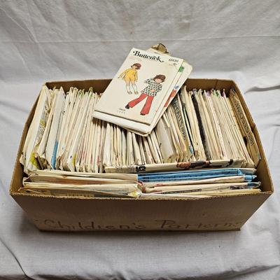 Vintage Children's Sewing Patterns (BO-JS)