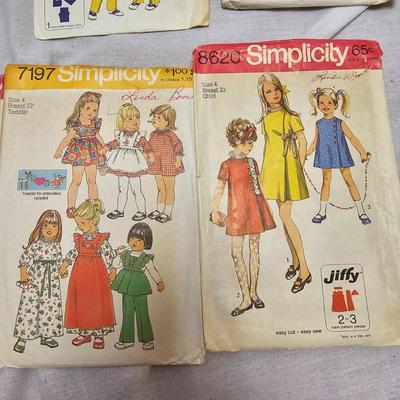Vintage Children's Sewing Patterns (BO-JS)