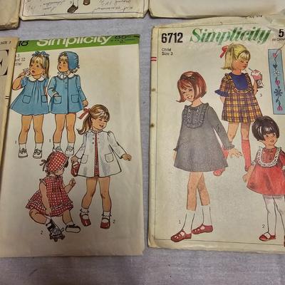 Vintage Children's Sewing Patterns (BO-JS)