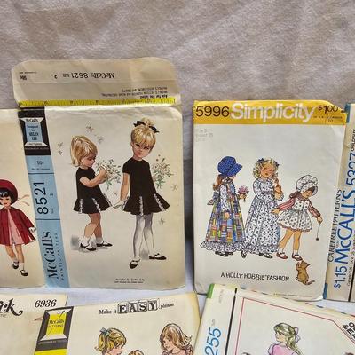 Vintage Children's Sewing Patterns (BO-JS)
